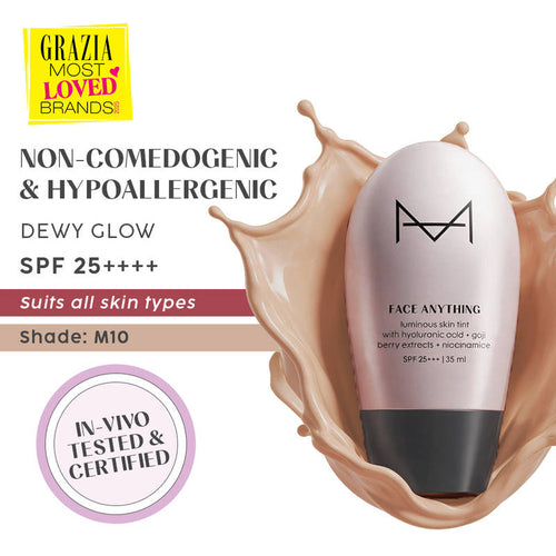 House Of Makeup Face Anything Luminous Skin Tint For Glass Skin - M10 Medium Skin Tone