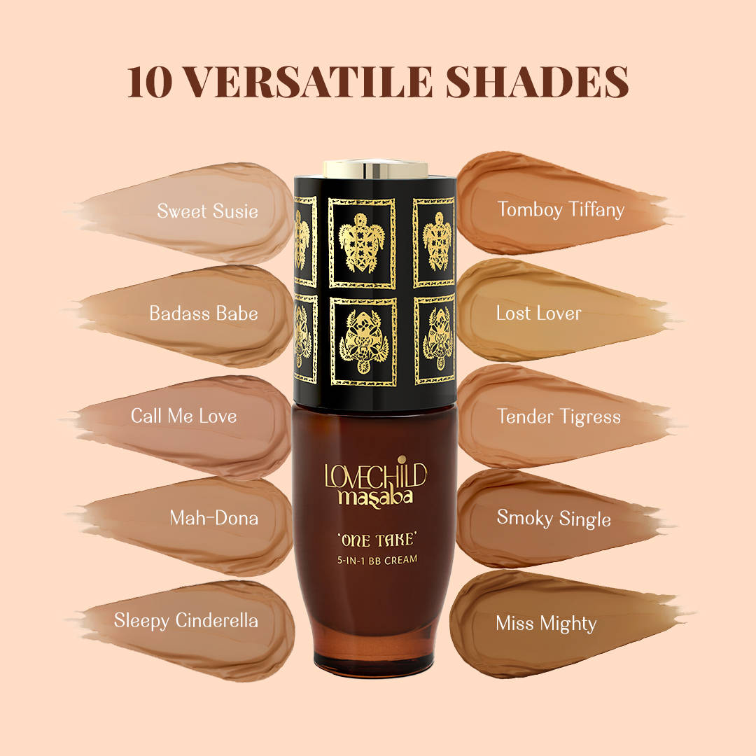 LoveChild Masaba One Take 5-In-1 BB Cream SPF 20 PA++ - Sleepy Cinderella