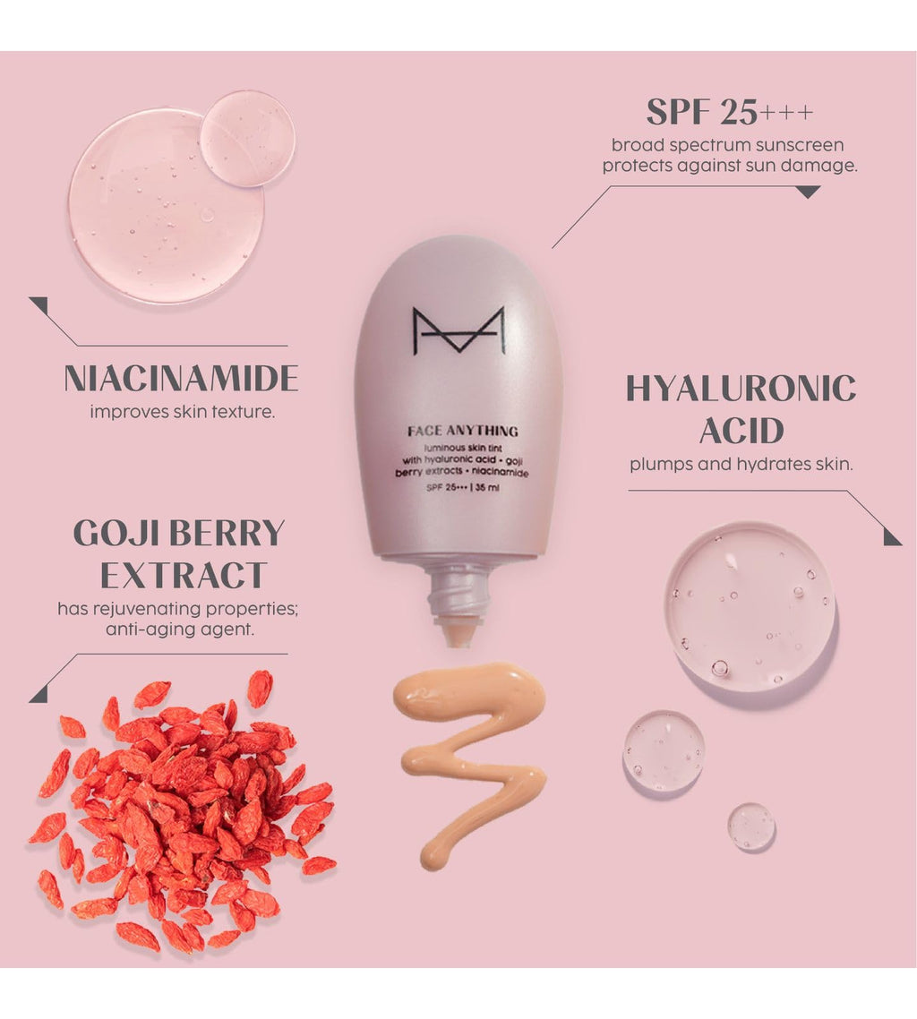House Of Makeup Face Anything Luminous Skin Tint For Glass Skin - M10 Medium Skin Tone